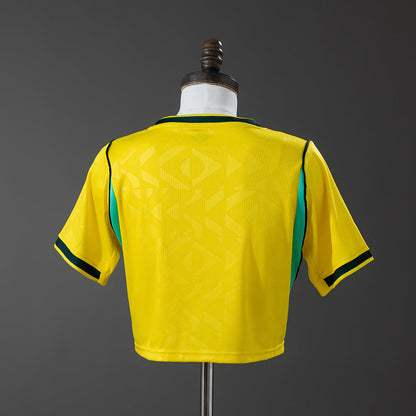 Brazil 2026 Home Women's crop top
