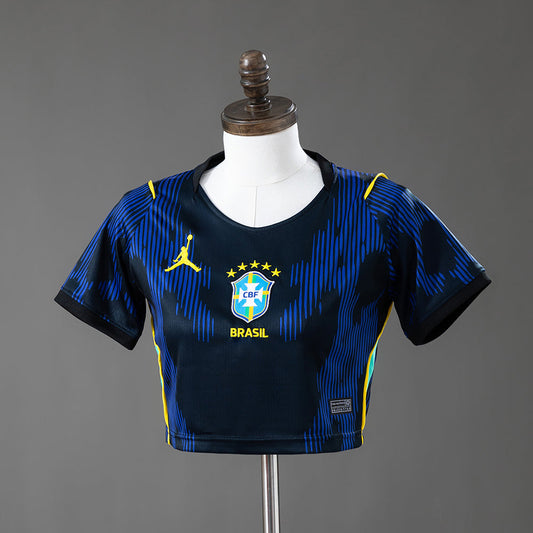 Brazil 2026 Home Women's Crop Top